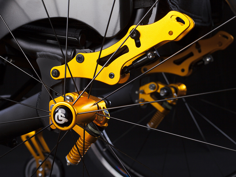 С амортизаторами